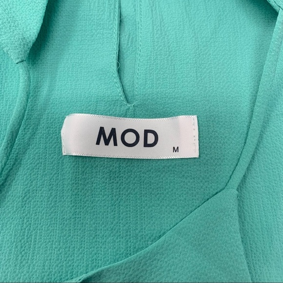 NWT MOD Seafoam Green Layered Top - Picture 4 of 7